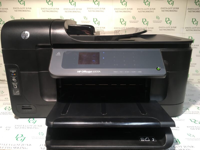 HP OfficeJet 6500A Plus E710n All-In-One Inkjet Printer - Data Got Junk