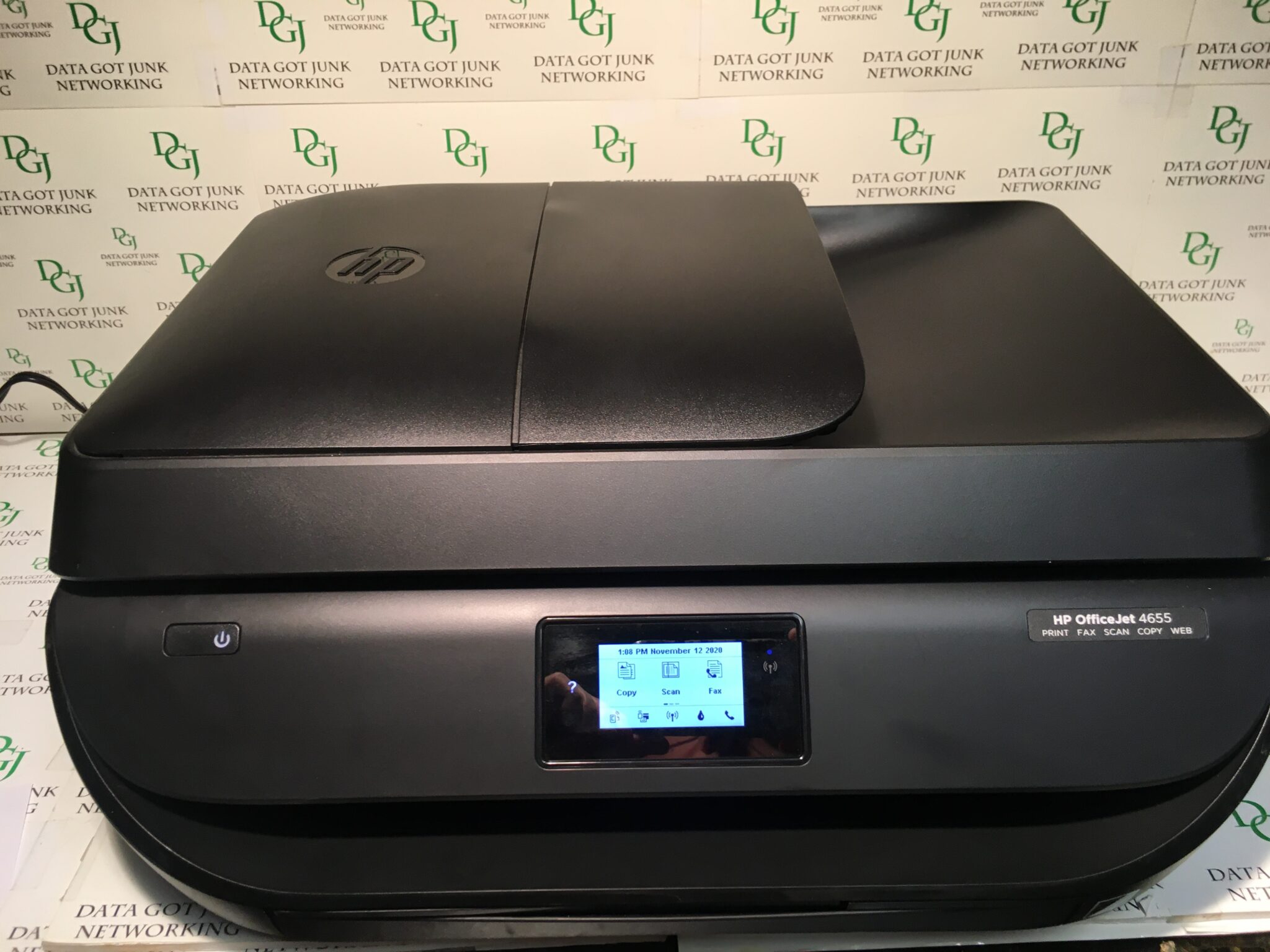 Hp Officejet 4655 All In One Multifunction Inkjet Printer Data Got Junk 6641